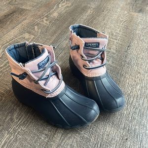Toddler Girls Sperry Saltwater Boots